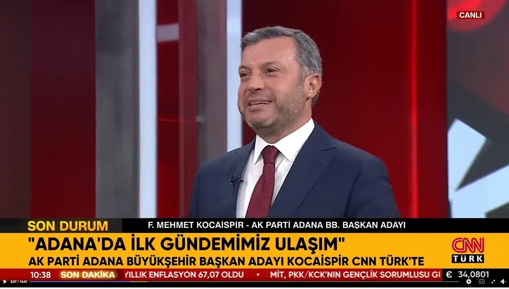 KOCAİSPİR ADANA PROJELERİNİ CNN TÜRK