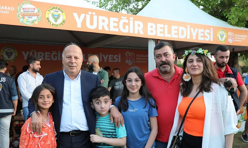 YÜREĞİR BELEDİYESİ PORTAKAL ÇİÇEĞİ KARNAVALI’NDA 