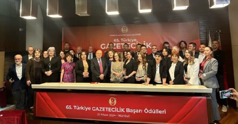 TGC TÜRKIYE GAZETECILIK BAŞARI ÖDÜLLERI SAHIPLERINI BULDU