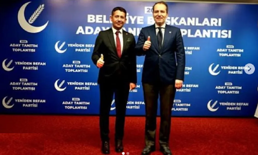 YENİDEN REFAH PARTİSİ ‘NİN ADANA’DA İLK BAŞKANI