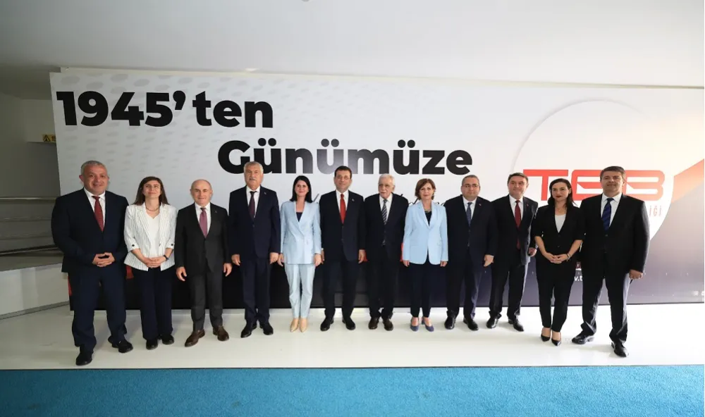 İMAMOĞLU, TBB’NİN 6’NCI BAŞKANI, KARALAR 1. BAŞKAN VEKİLİ SEÇİLDİ