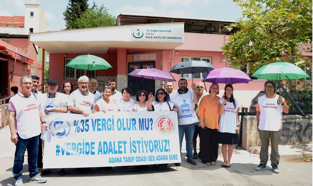 SAĞLIK EMEKÇİLERİ 17 HAFTADIR ‘VERGİDE ADALET’ İSTİYOR
