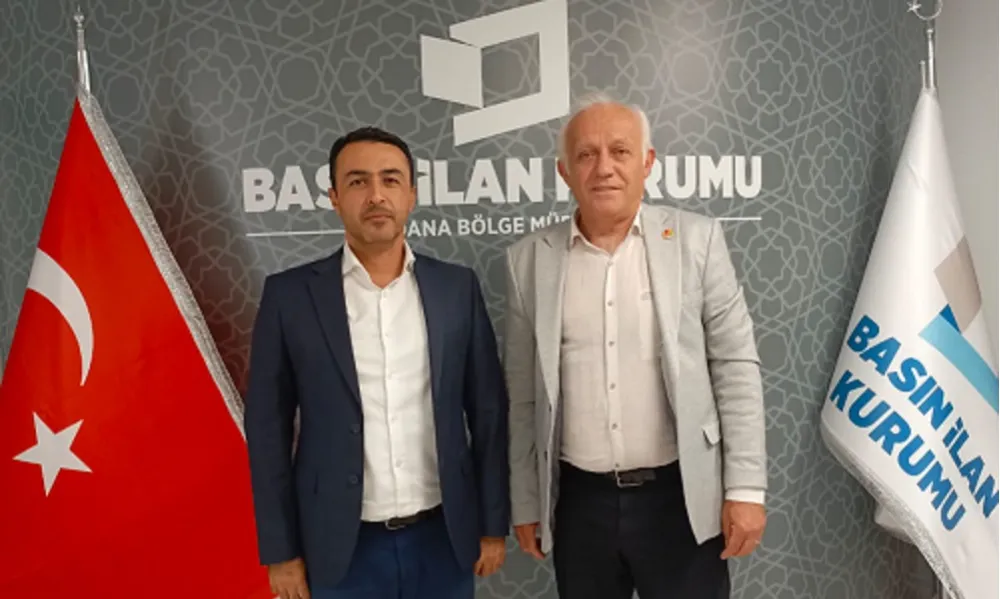 ADANA BİK BÖLGE MÜDÜRÜ PARLAK’A ZİYARET