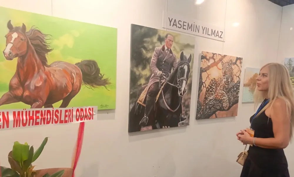RESSAM YASEMİN YILMAZ’IN İLK SERGİSİ 