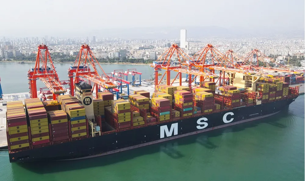 DÜNYANIN EN BÜYÜK KONTEYNER GEMİSİ MSC IRINA