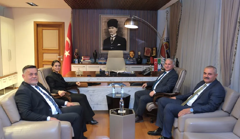 KAYMAKAM’DAN CHP’Lİ BAŞKANA ZİYARET