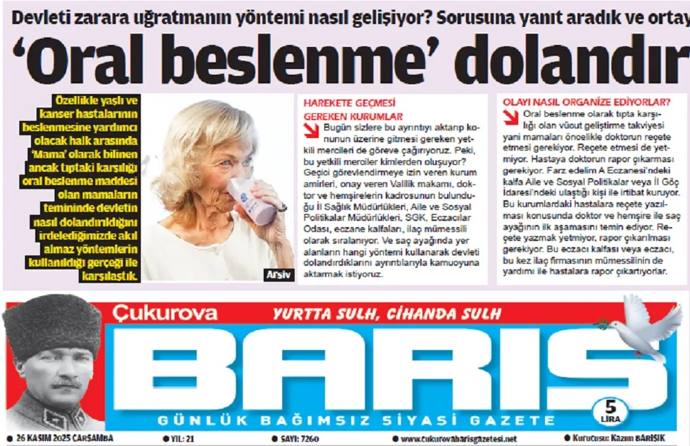 ADANA HUZUREVİNDEKİ SKANDAL AYDINLANIYOR