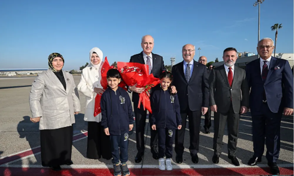 YBMM MECLİSİ BAŞKANI KURTULMUŞ ADANA’DA