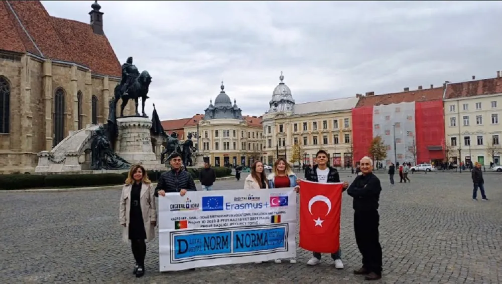 PROJE HAZIRLADILAR  ROMANYA’YA GİTTİLER