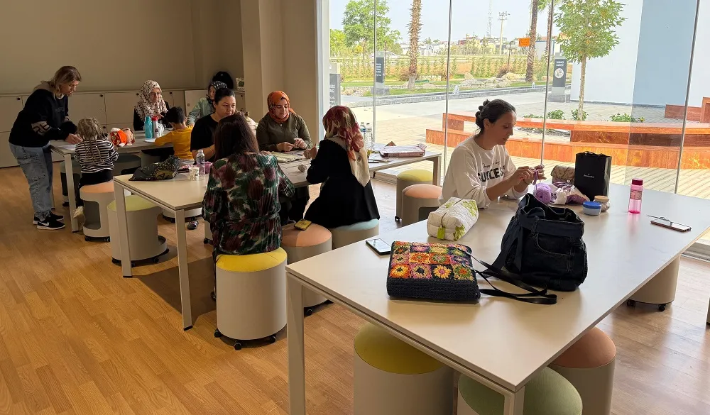 SARIÇAM’DA EL SANATLARI KURSU 