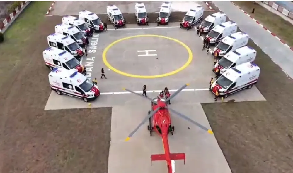ADANA’YA 15 YENİ AMBULANS