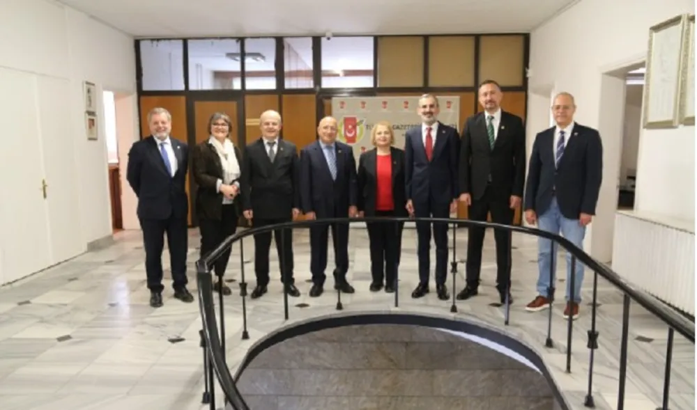 TÜRKİYE GAZETECİLER CEMİYETİ YÖNETİMİ GÖREV DAĞILIMI