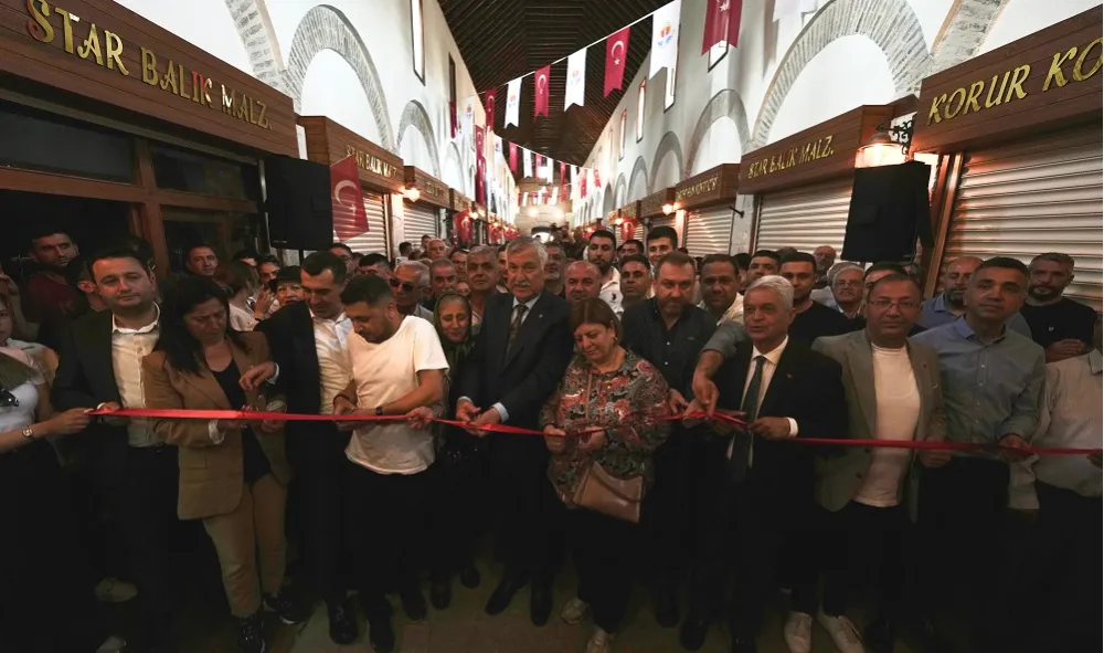 600 YILLIK KAPALI ÇARŞI RESTORE EDİLDİ
