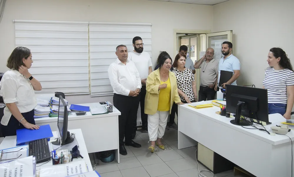 SEYHAN BAŞKANVEKİLİ AKKAN’DAN PERSONEL ZİYARETİ