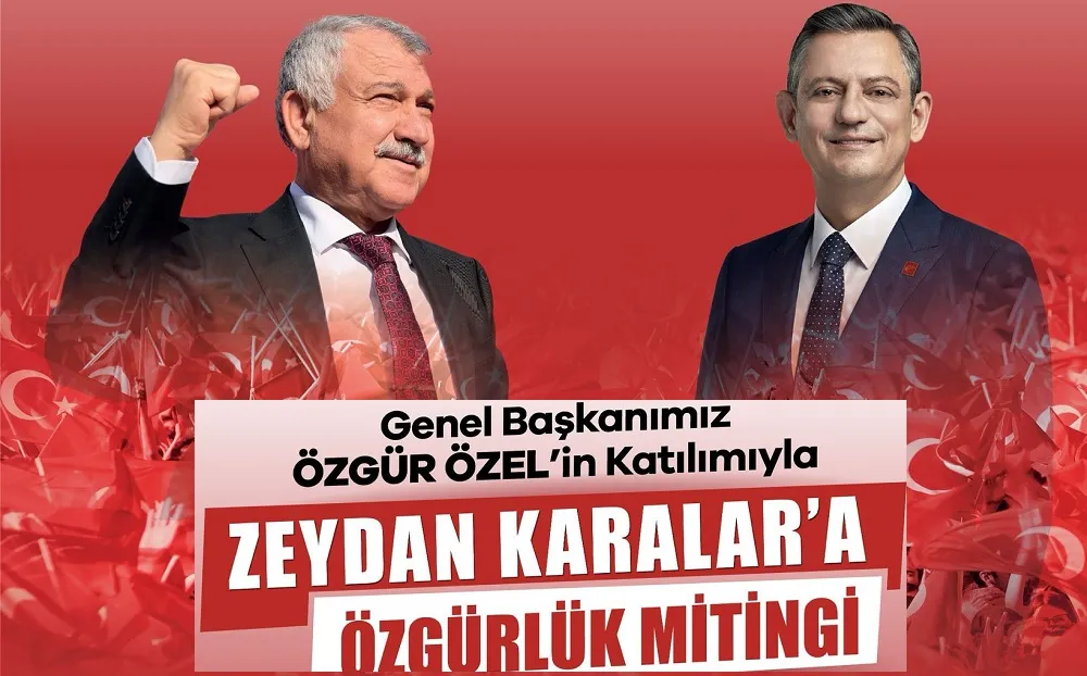 ADANA’DA ZEYDAN KARALAR’A ÖZGÜRLİK MİTİNGİ