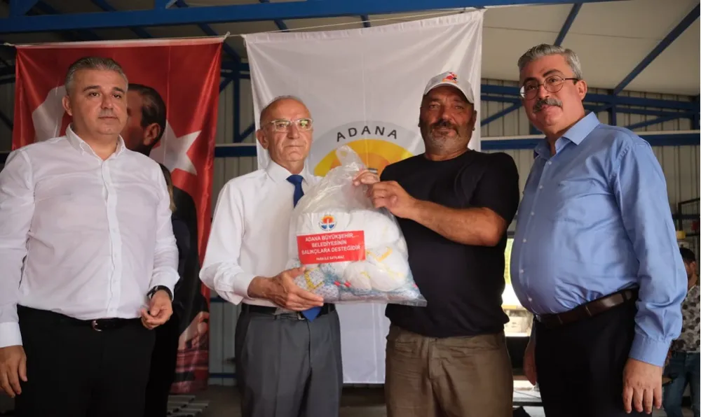 KARATAŞ BALIKÇISINA MALZEME DESTEĞİ