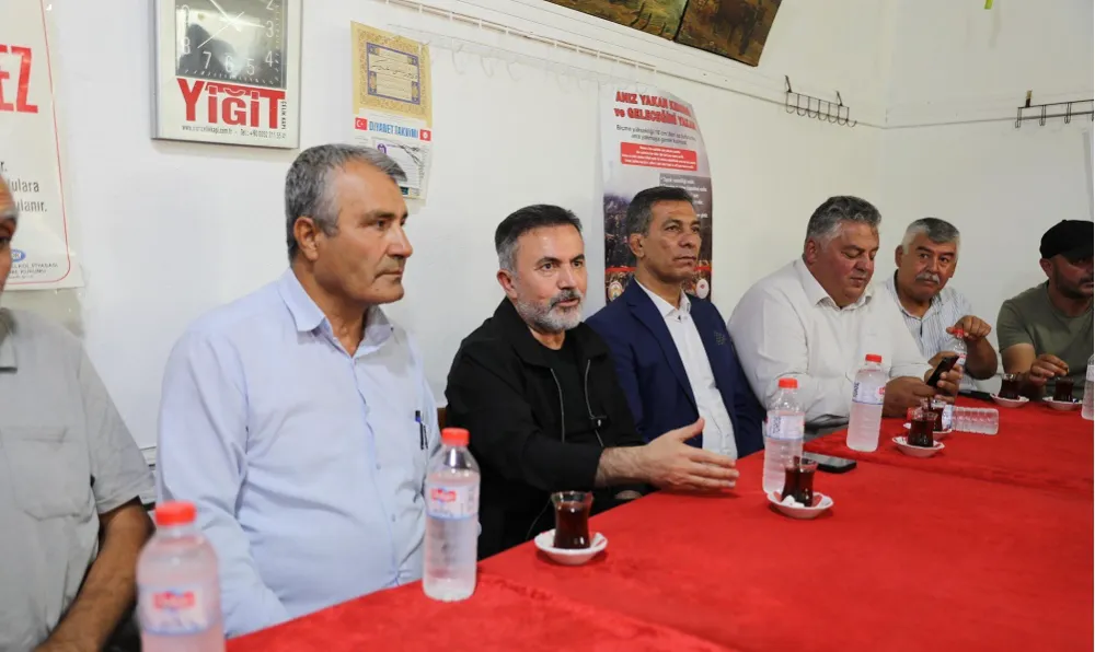 AK PARTI İL BAŞKANI TAMER DAĞLI, TUFANBEYLI’DE 