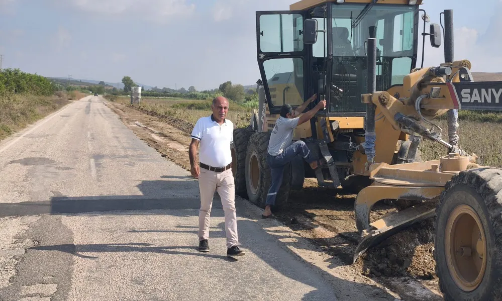 YUMURTALIK’TA YOLLAR YENİLENİYOR