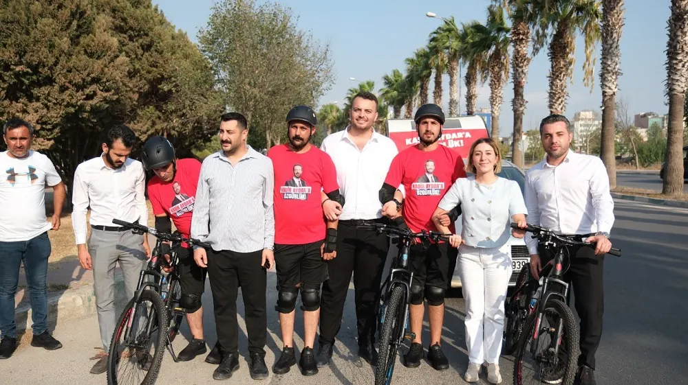 CEYHAN’DAN SİLİVRİ’YE ÖZGÜRLÜK PEDALLARI