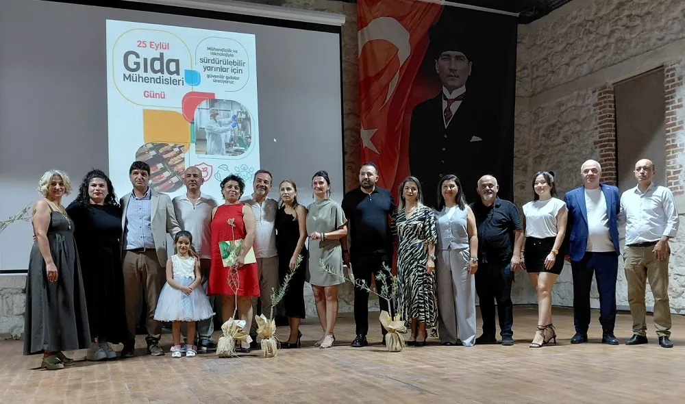 GIDA MÜHENDİSLERİNE PLAKET YERİNE ZEYTİN FİDANI