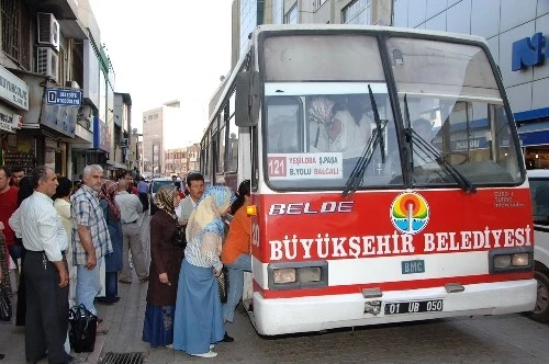 Bayramda toplu taşıma ücretsiz  !