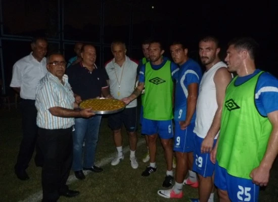 Demirçalı, Demirsporlu futbolculara başarılar diledi