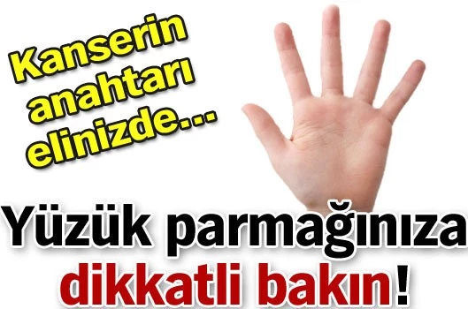 Yüzük parmağınıza iyi bakın!