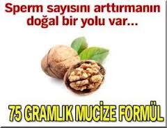 75 gramlık mucize formül!