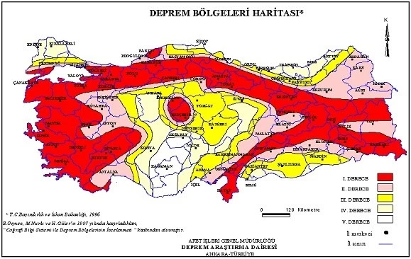 Adana 1. Derece deprem bölgesine alınması gerekiyor