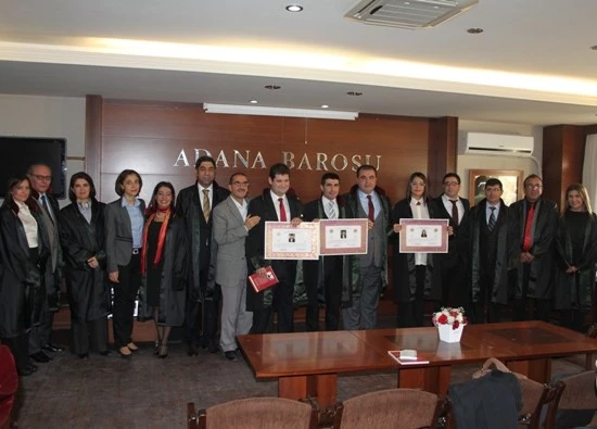 Adana Barosuna 4 yeni üye