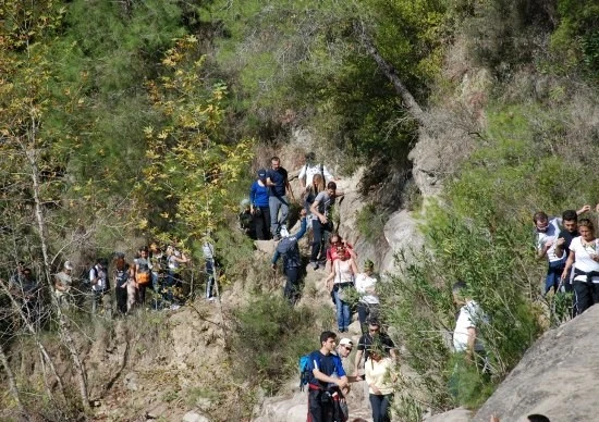 Doğacıların yeni parkuru Hacılı Köyü