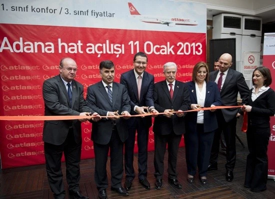 Atlasjet Adana’ya 3 seferle başlıyor