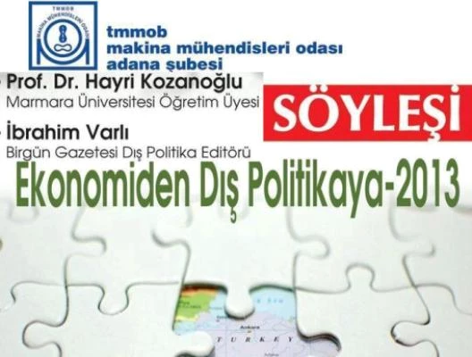 MMO’dan “Ekonomiden dış politikaya” söyleşi