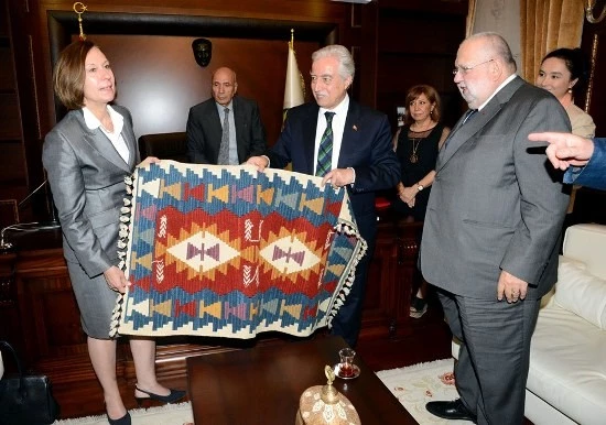 Lüksenburg Büyükelçisinden Adana ziyareti