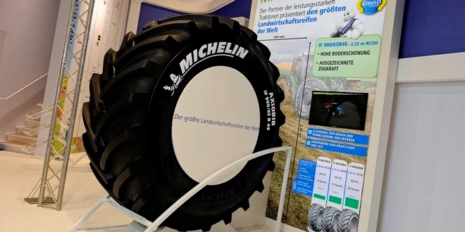 Dünyanın en geniş traktör lastiği