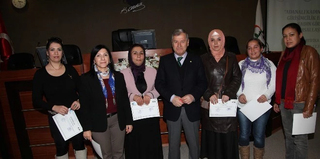 Adana ekonomisine 97 kadın girişimci