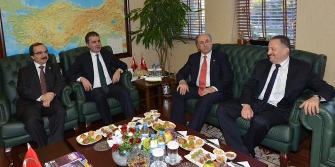 İl Başkanı ve Belediye Başkan Adayı ile Valilikte