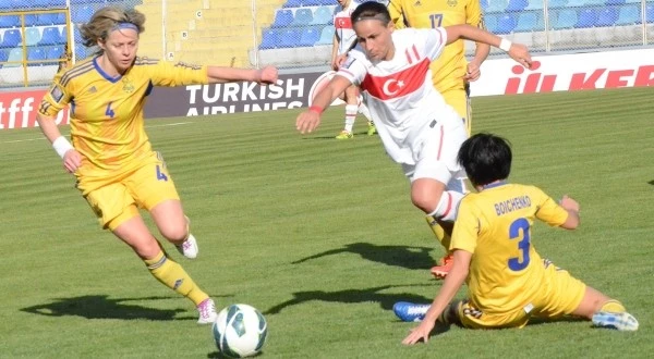 Kızlarımız Ukrayna’ya yenildi 1-0