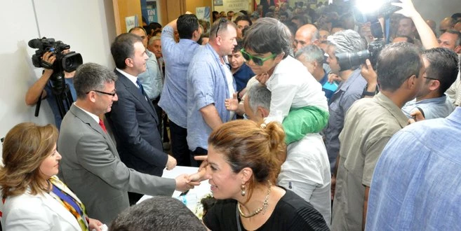 Çelik’le bayramlaştılar