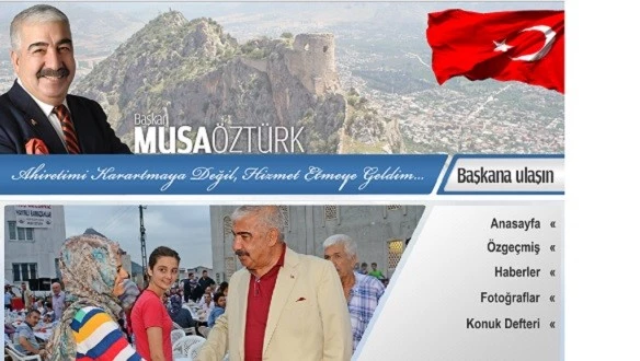 Öztürk’ün kişisel web sitesi yayında