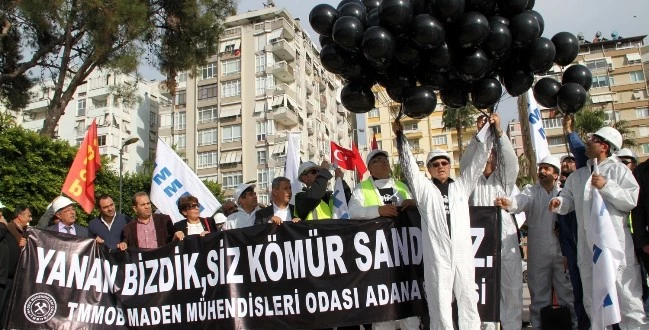 Madenciler Adana’da yürüdüler