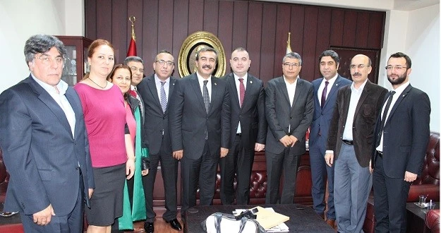 CHP’li Avukat Başkandan Baro Ziyareti