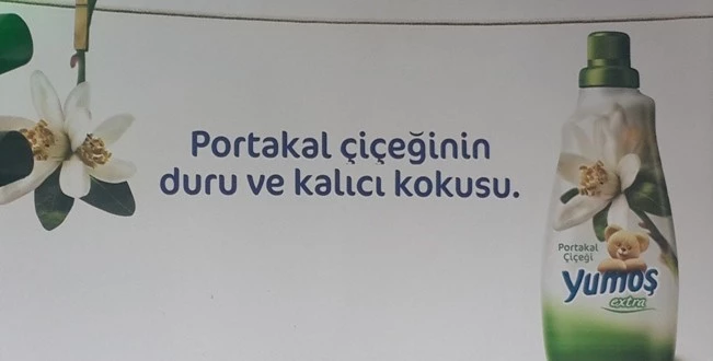 Portakal Çiçeği Kokusu Deterjanda