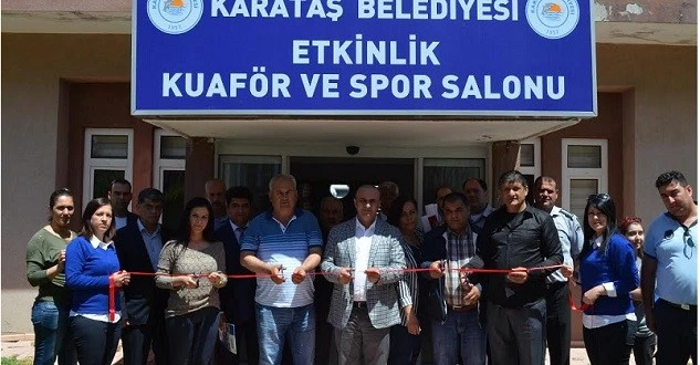 Karataş Belediyesi’nde Kuaför salonu