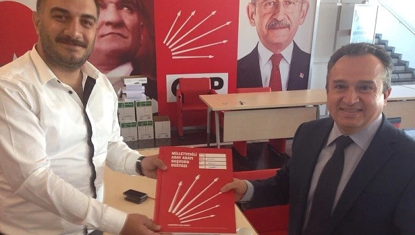 CHP’de ilk Başvuru Derin’den geldi