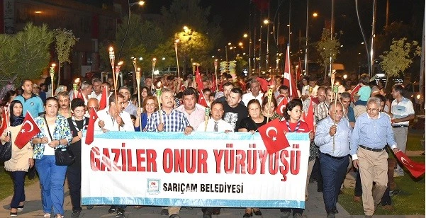 Şehit Aileleri Sarıçam’da Yürüdü