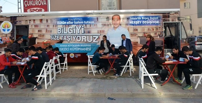 Gezici Kütüphane Görevde