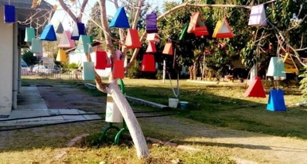 Kuşlara Öğrencilerden Yuva