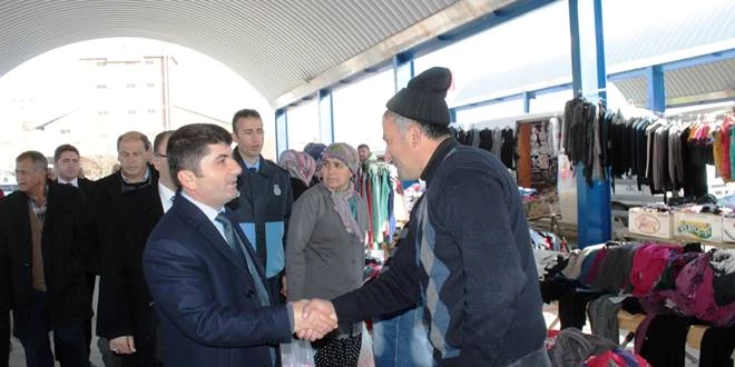 Tufanbeyli’de Kapalı Semt Pazarı