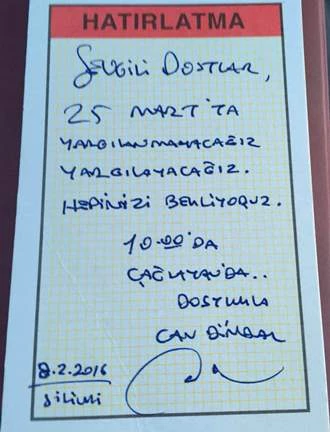 25 Mart’ta yargılanmayacağız, yargılayacağız